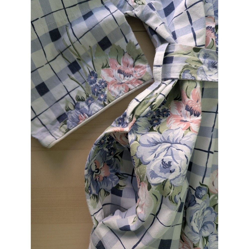 Vintage Robe NAP Rose With‎ Pockets - Picture 6 of 13